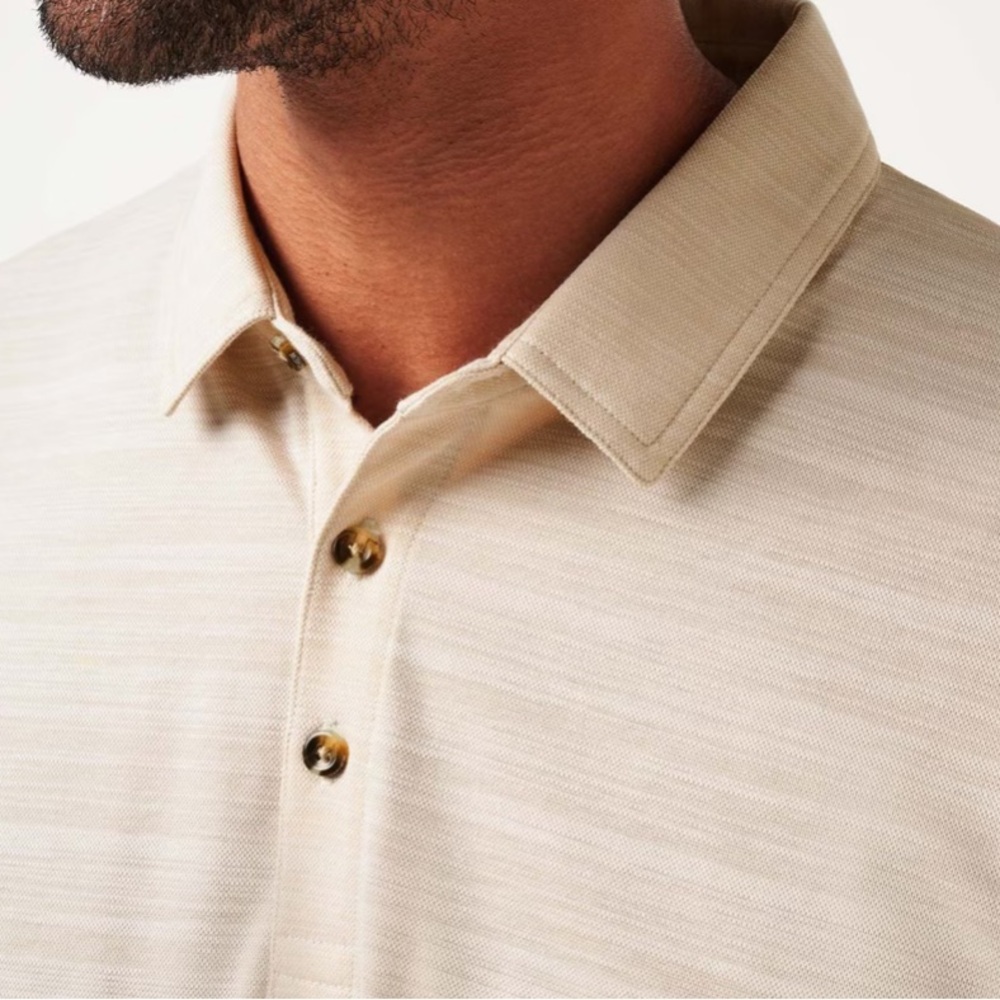 Travis Mathew West End Sand Polo NWT